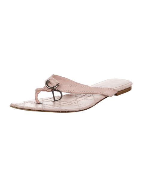 christian dior flipflops|Christian Dior women's flip flops.